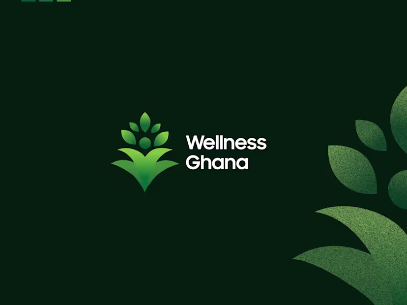 Cover image for Wellness logo design concept