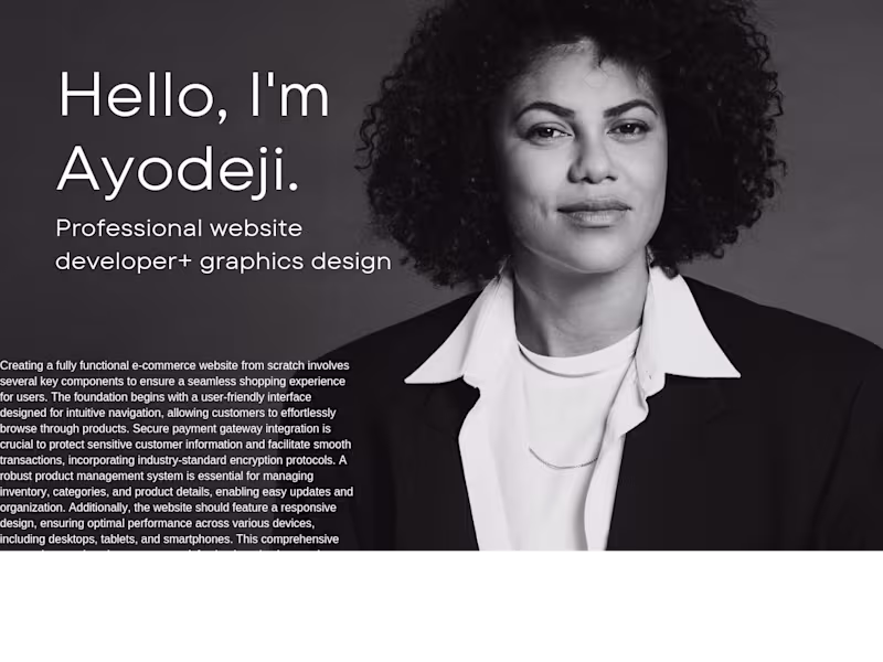 Cover image for Website designer 