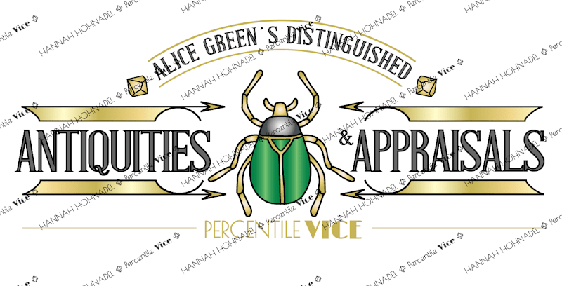 Cover image for Alice Green's Antiquities Logo