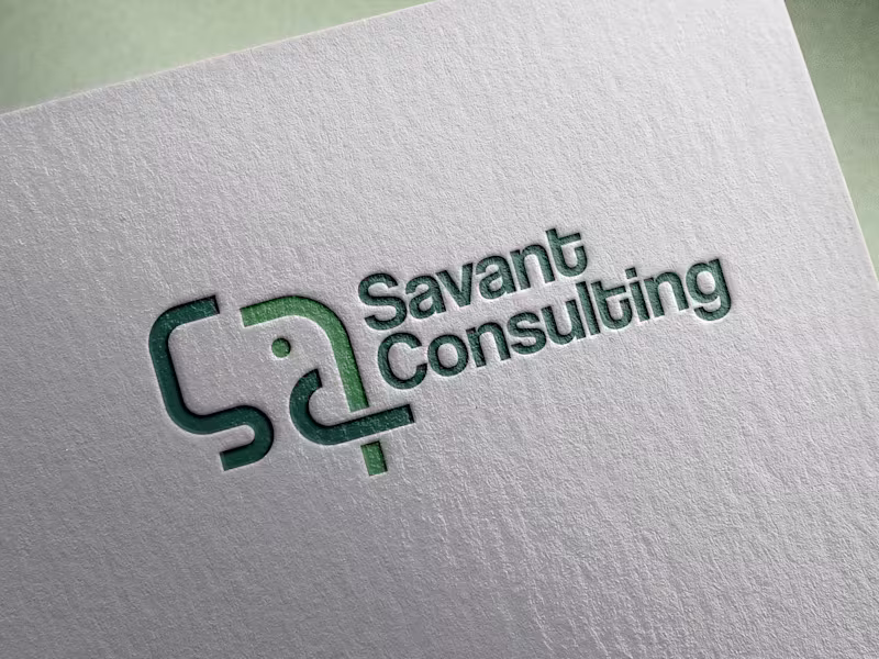 Cover image for Savant Consulting Logo and Branding Project