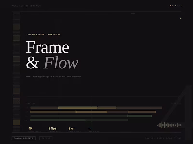 Cover image for Video Editing Services