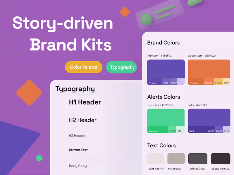 Cover image for Story-Driven Visual Branding Kit
