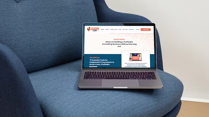 Cover image for Website Transformation for Chicken Dinner Club