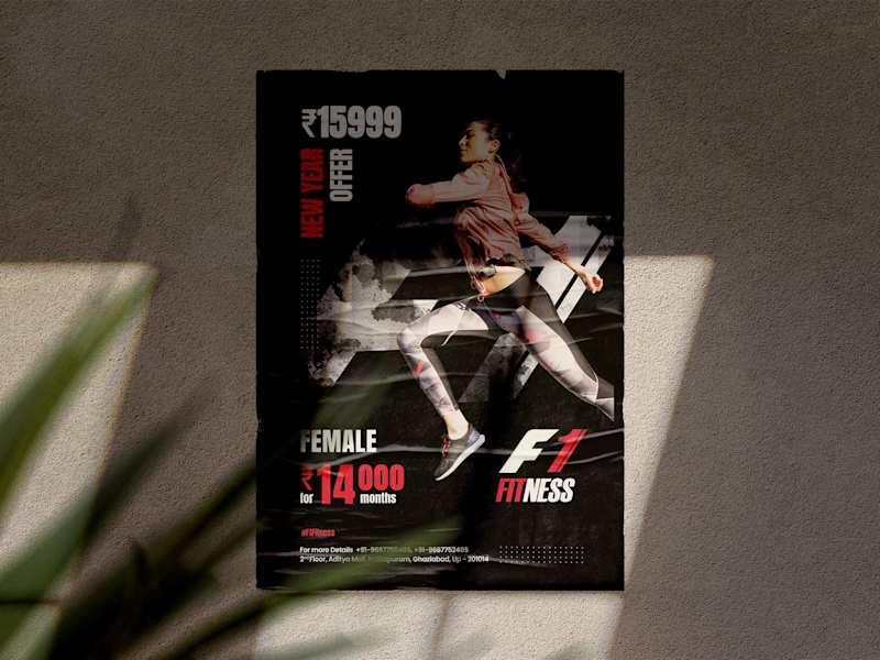 Cover image for Gym Fitness Poster