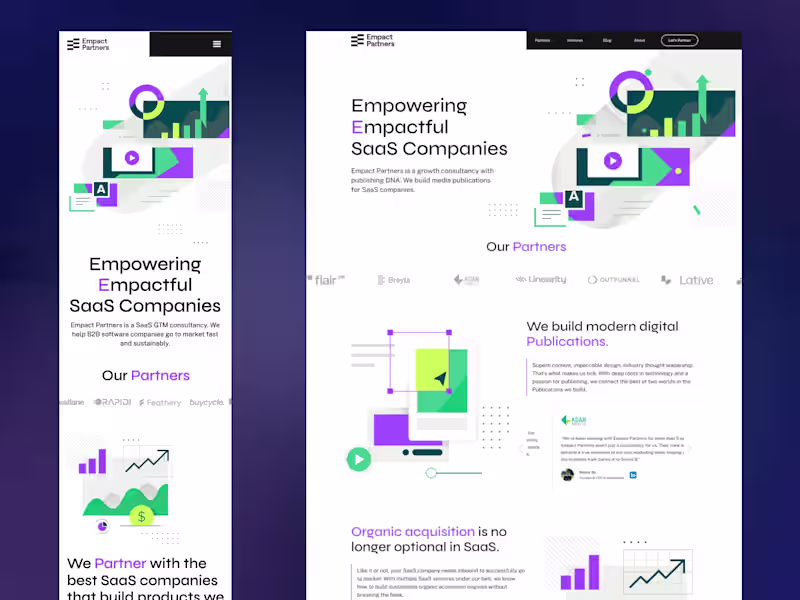 Cover image for Professional Responsive UX/UI Figma Website Design