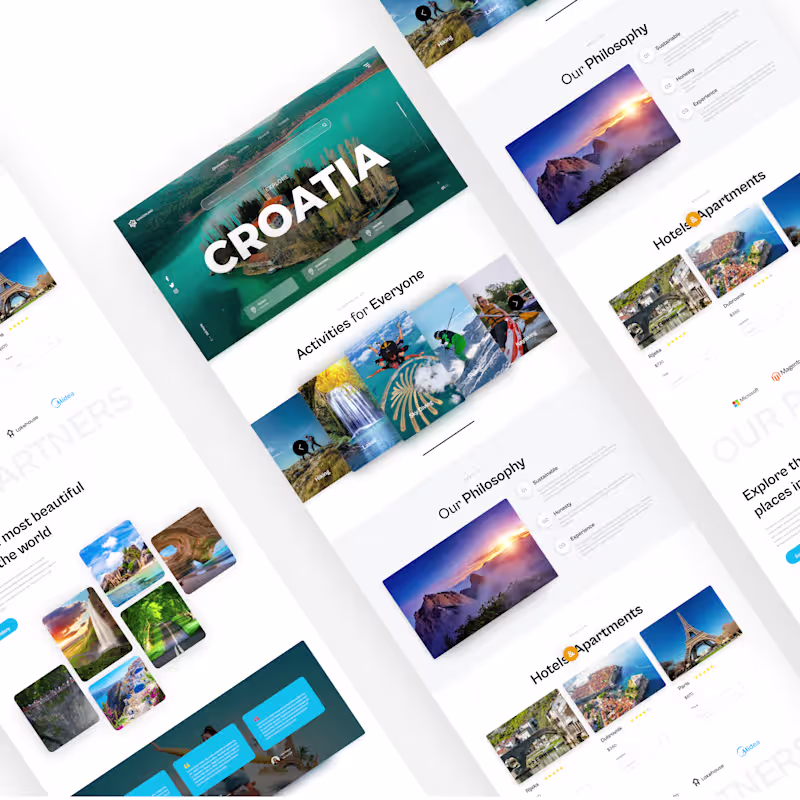 Cover image for Travel Website