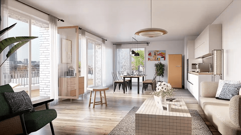 Cover image for Interior and terrace renders