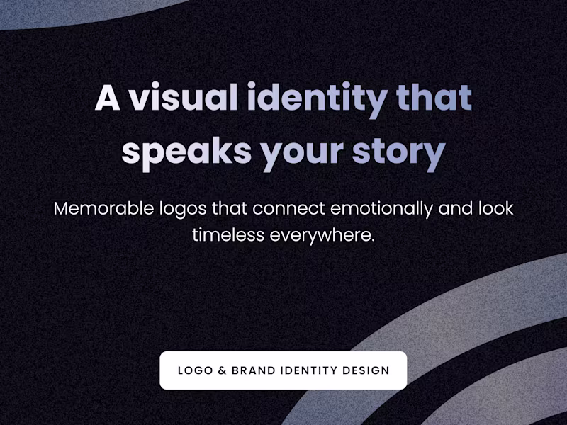 Cover image for Logo & Brand Identity Design