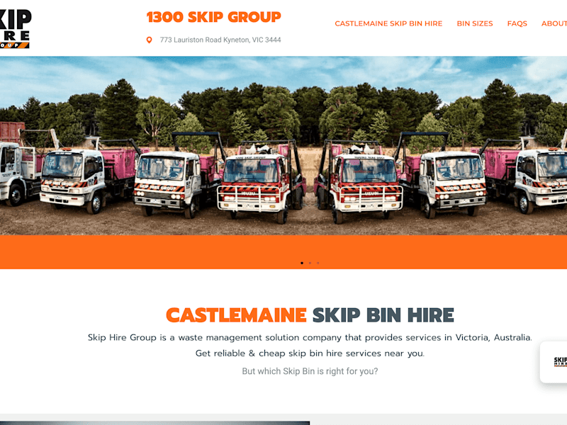 Cover image for Skip Hire Group