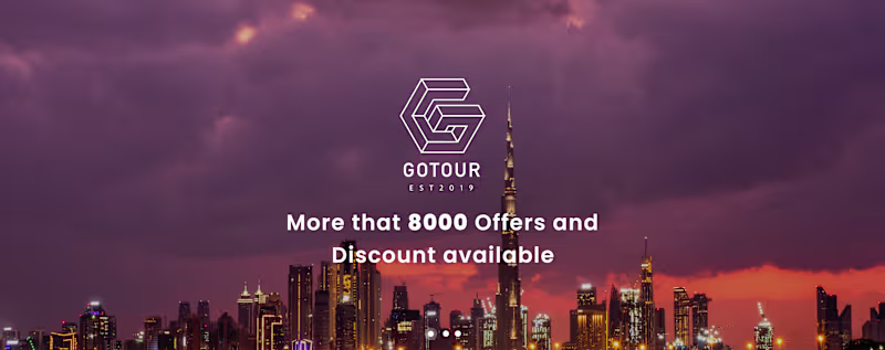 Cover image for UI/UX Design for GoTour; Travel Booking Platform (Web & Mobile)