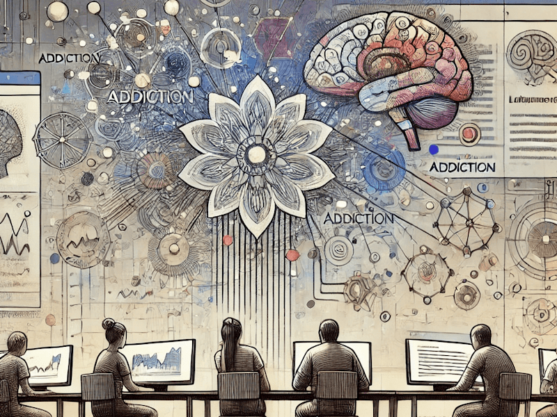 Cover image for  Analysis of Mental Health and Addiction in Online Support Group