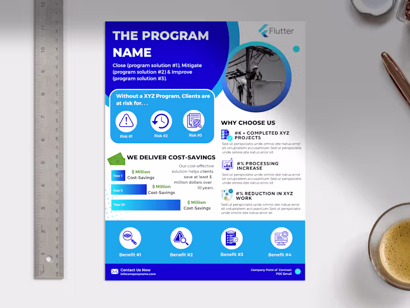 Cover image for Marketing Flyer for EKN Engineering — A Case Study