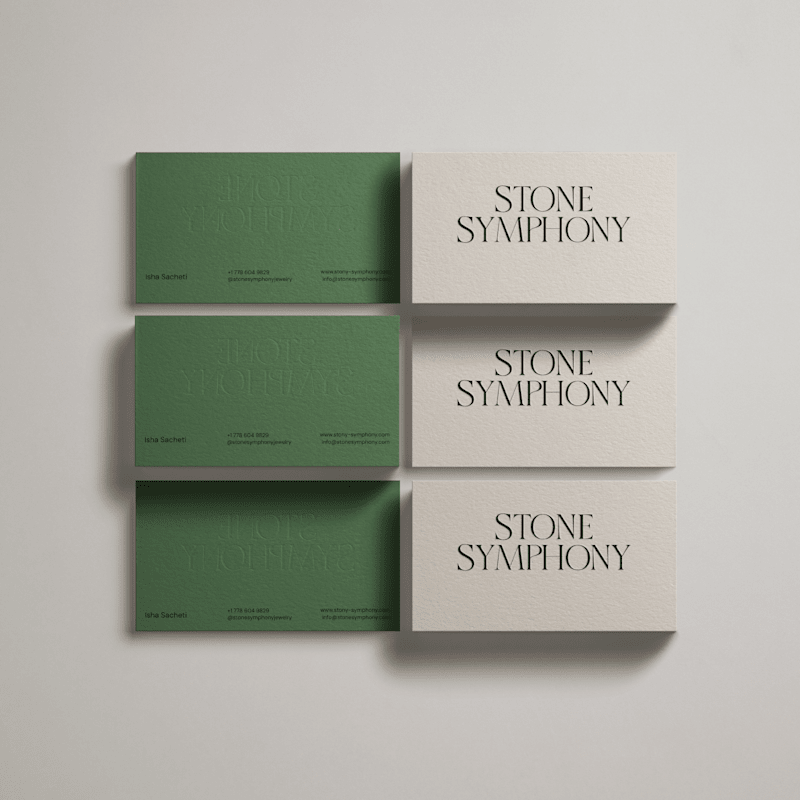 Cover image for Stone Symphony | Visual Identity and Brand Design 