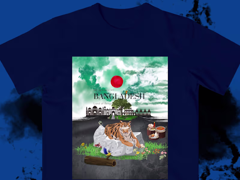 Cover image for T-shirt promo video