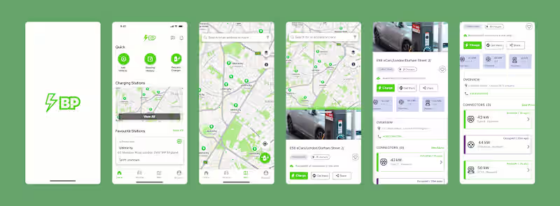 Cover image for BP EV CHARGING STATION APP