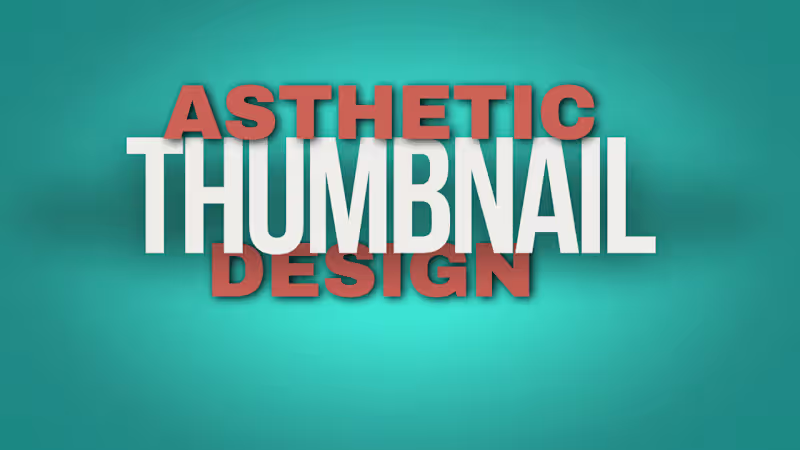 Cover image for Thumbnail Designs