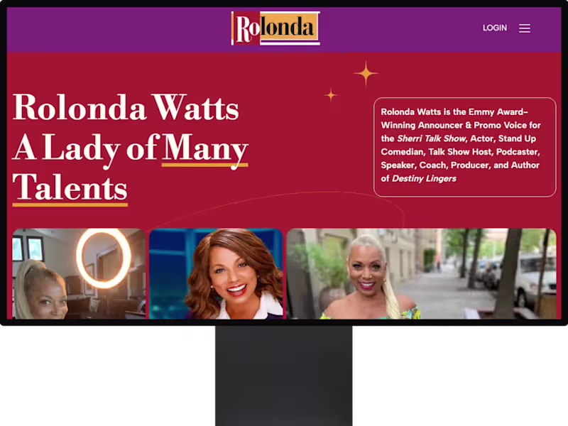 Cover image for Rolonda Watts