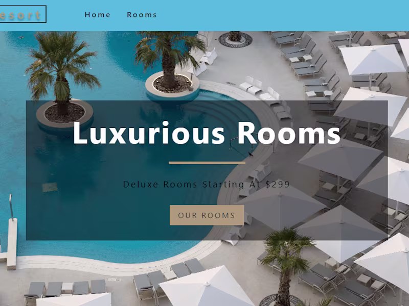 Cover image for Beach Resort | Hotel Room Book
