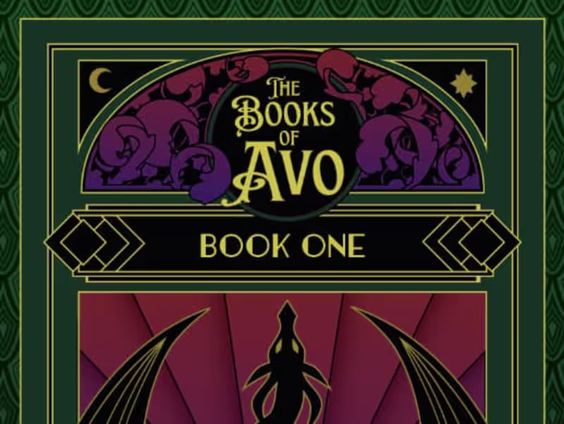 Cover image for 1920s Deco-Inspired Cover for Thrilling Fantasy Novel