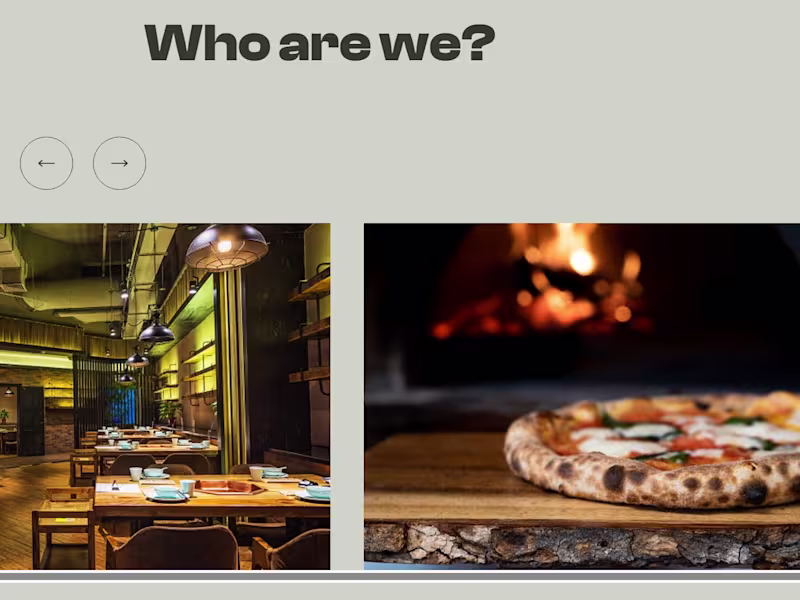 Cover image for Carousal section of restaurant.