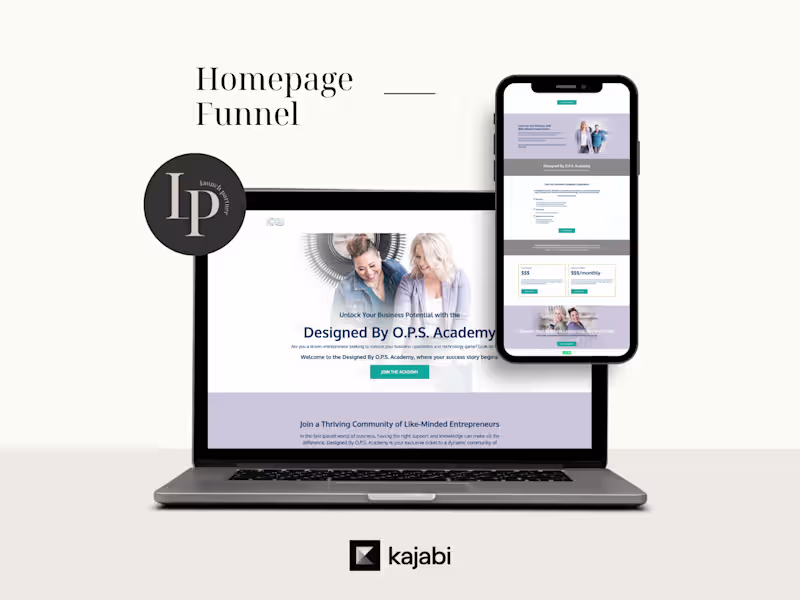 Cover image for Homepage Funnel Build
