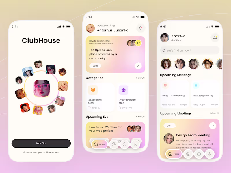 Cover image for Social Media App Concept