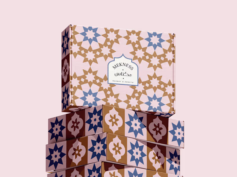 Cover image for MEKNES Traditional Sweets | Packaging Design