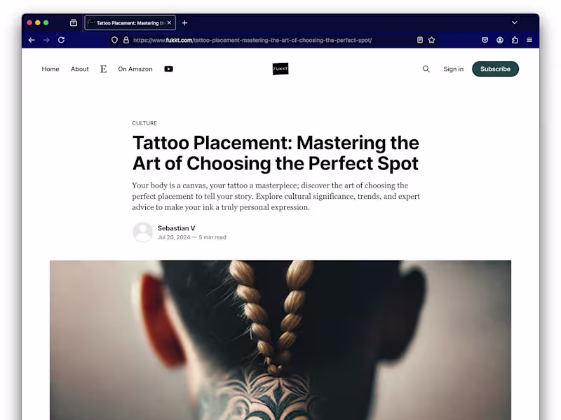 Cover image for Strategic Blog Article