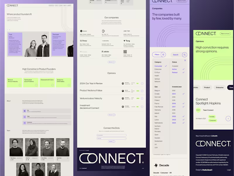 Cover image for Connect Ventures - Figma to Webflow