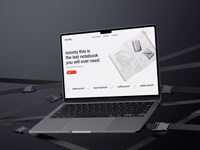 Cover image for Figma to Webflow, Web development, Custom code - Nooty