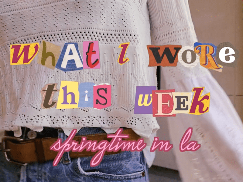 Cover image for "what i wore this week" YouTube Video