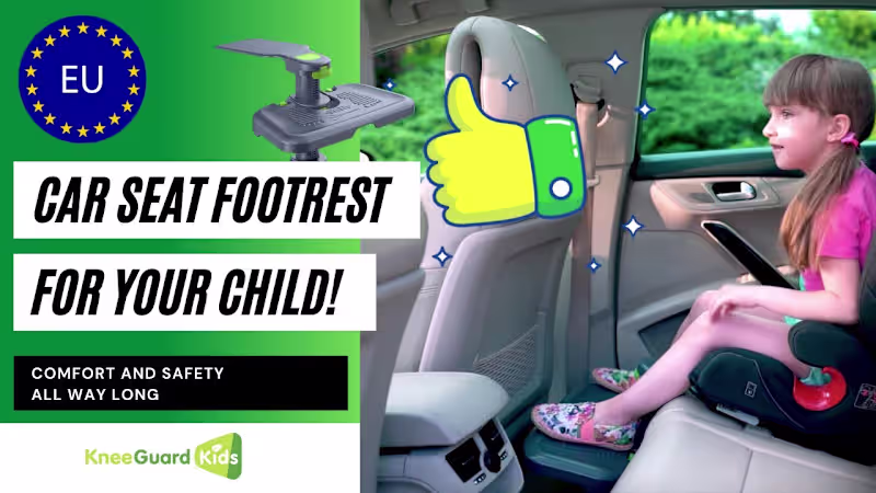 Cover image for CAR SEAT FOOTREST - a brilliant idea for European children from…