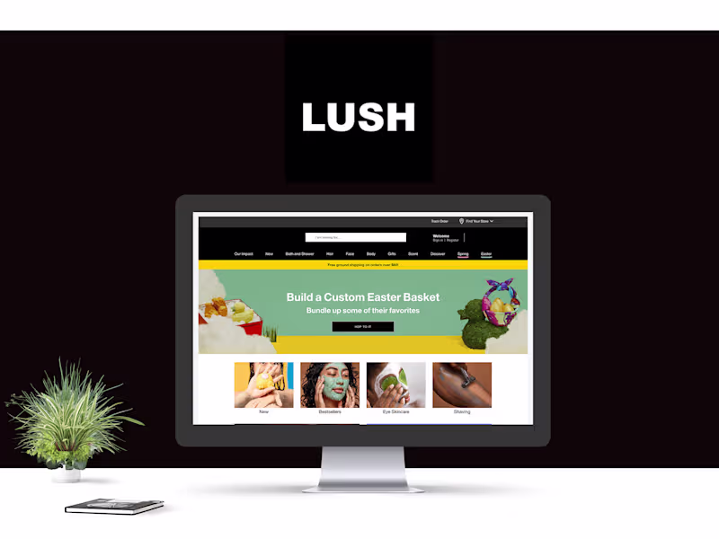 Cover image for Digital Strategy for large beauty & wellness e-Com company
