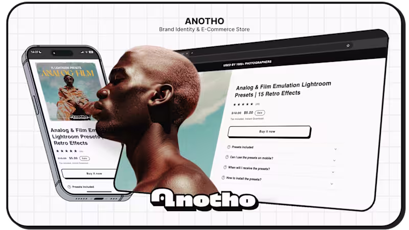 Cover image for ANOTHO - Branding & E-Commerce