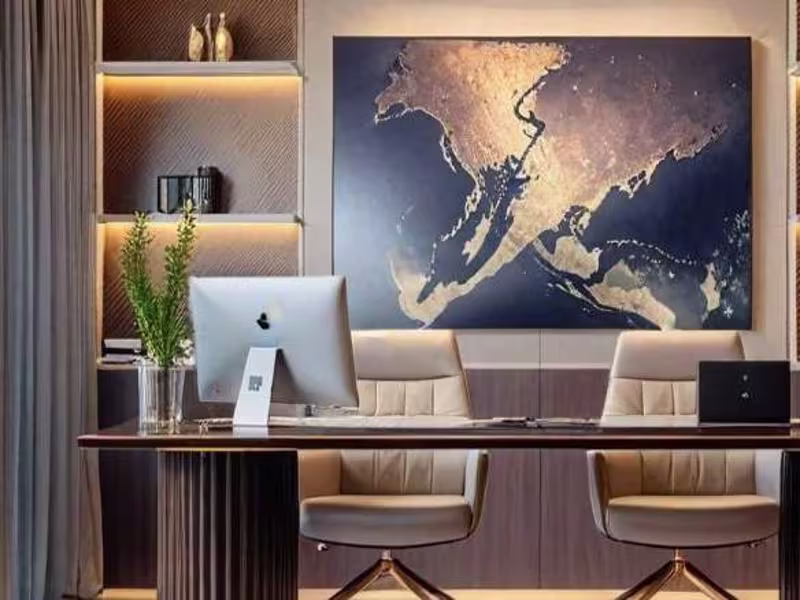 Cover image for CEO cabin luxury design