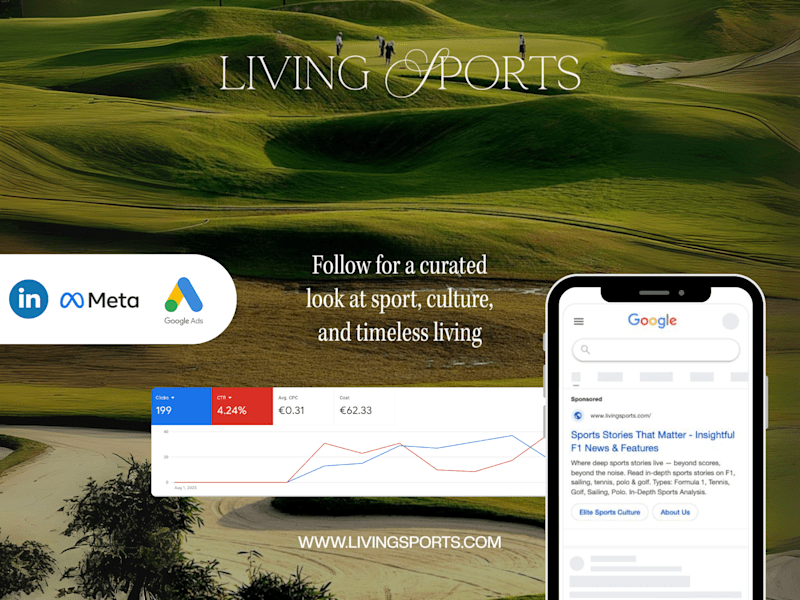 Cover image for Targeted Ad Campaigns for Living Sports
