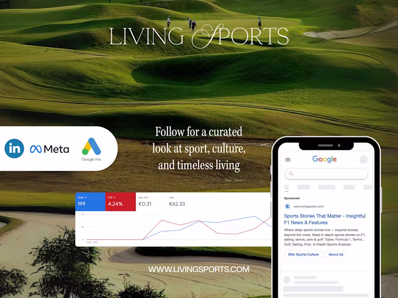 Cover image for Targeted Ad Campaigns for Living Sports