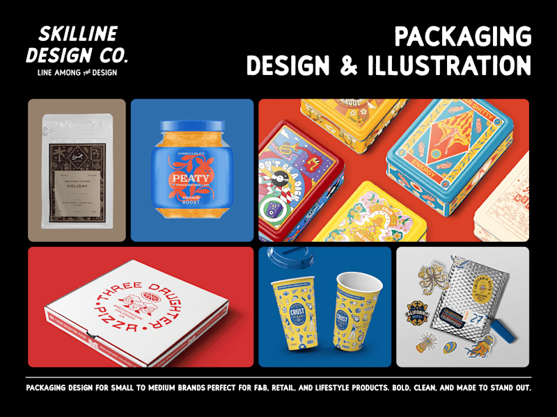Cover image for Packaging Design & Illustration