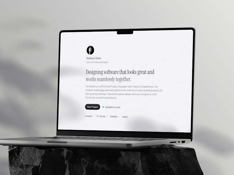 Cover image for Aspect - personal portfolio