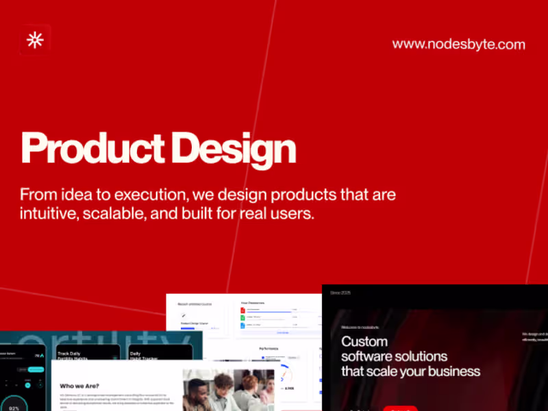 Cover image for Product & UX/UI DEsign