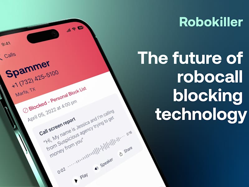 Cover image for Robokiller - spam blocking app