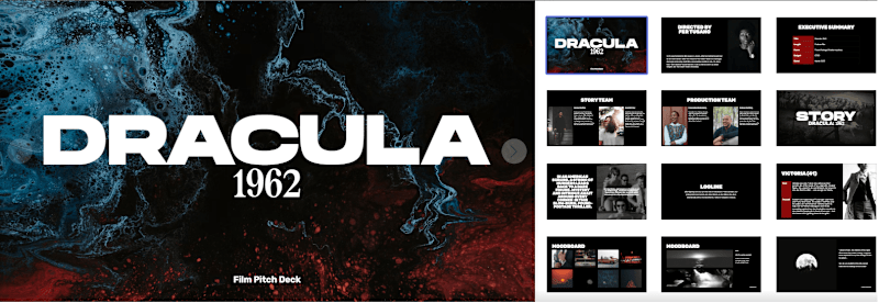 Cover image for Film Pitch Deck