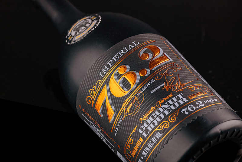 Cover image for Imperial 76.2 Coconut Liqueur Packaging Design
