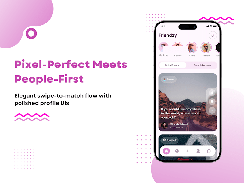 Cover image for HeartSync Dating App Development