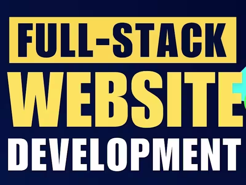Cover image for Full-Stack Website Development & REST API Specialization