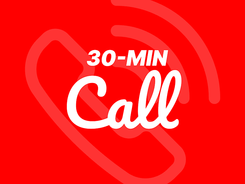Cover image for ☎️ Free 30-Min Call: Let's Chat About Your Product & Goals