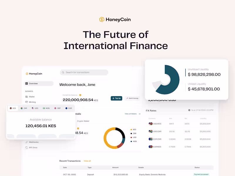 Cover image for Honeycoin → From Complex UX to $4.9M in Funding