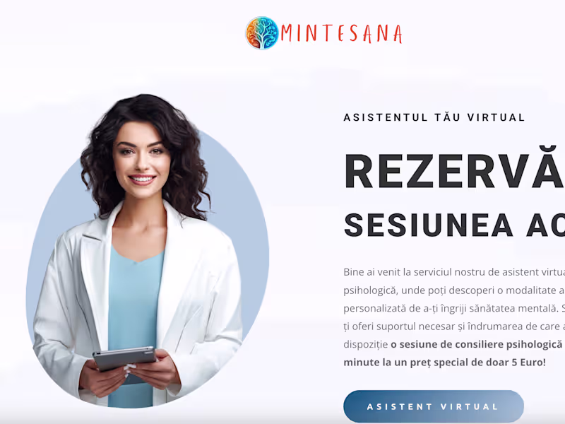 Cover image for MinteSana | Terapeutul tău virtual!