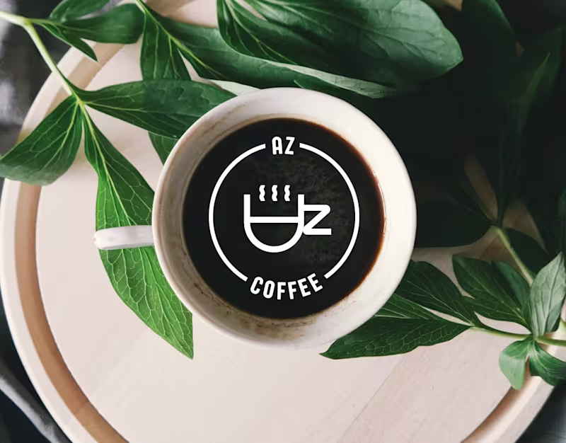 Cover image for AZ coffee - Brand Identity design
