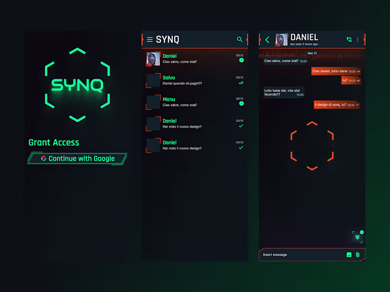 Cover image for SYNQ – Redefining Mobile Chat